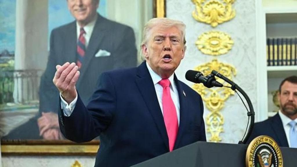 Trump says Iran gave the US a 'present', but won't say what it is